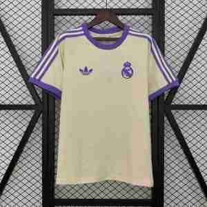 Tailandia Equipacion Real Madrid Especial 2025 2026 Blanco Purpura
