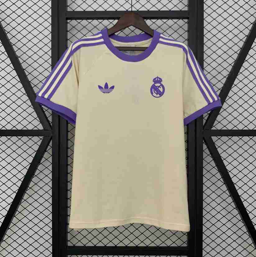 Tailandia Equipacion Real Madrid Especial 2025 2026 Blanco Purpura