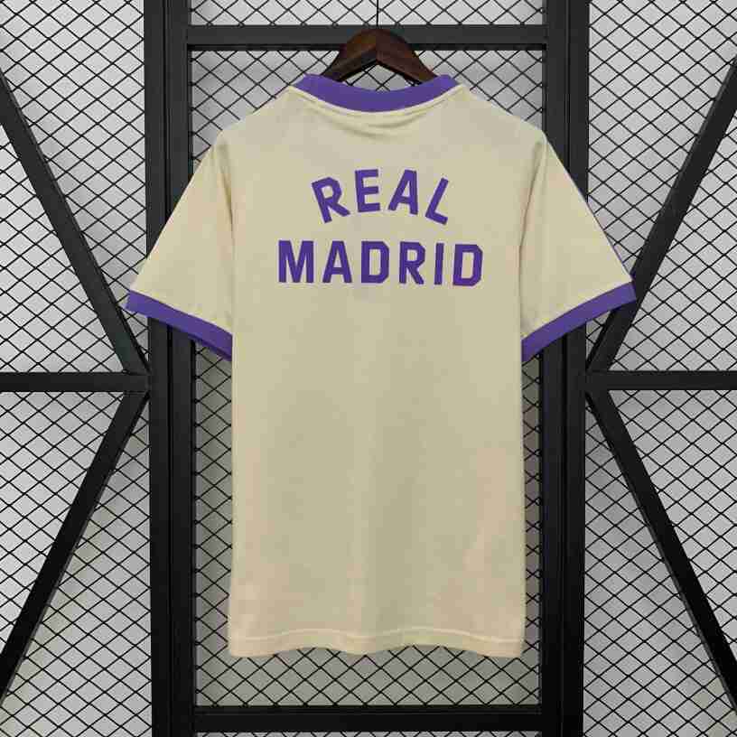Tailandia Equipacion Real Madrid Especial 2025 2026 Blanco Purpura_1