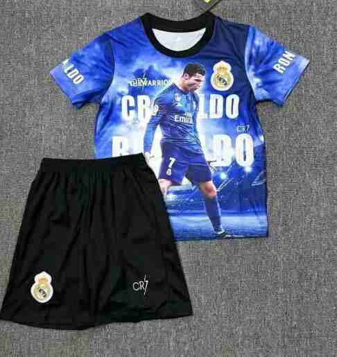 Cristiano Ronaldo NO.7 Equipacion Real Madrid Conjunto Niños Especial 2025 2026_1