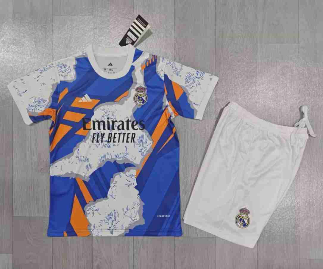 Equipacion Real Madrid Conjunto Niños Especial 2025 2026