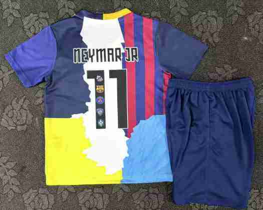 Neymar Jr. NO.11 Equipacion Santos Conjunto Niños Especial 2025 2026