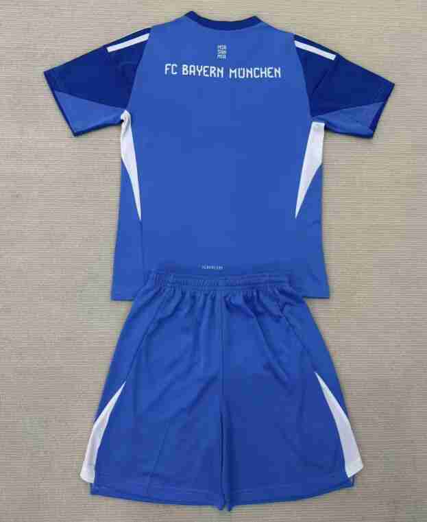 Equipacion Bayern Munich Conjunto Niños Portero 2025 2026_1
