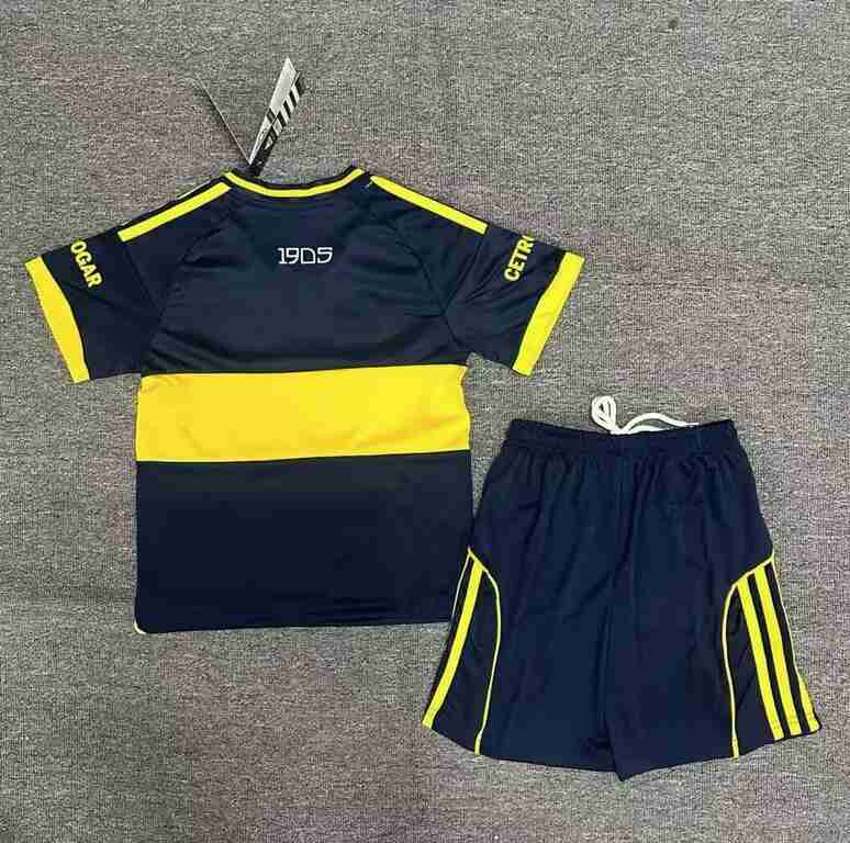 Equipacion Boca Juniors Conjunto Niños Primera 2025 2026_1