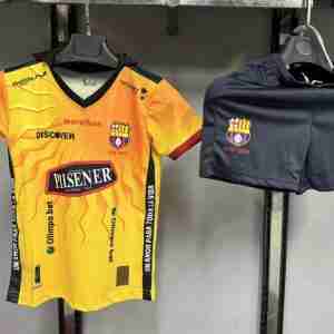 Equipacion FC Barcelona Conjunto Niños 100th 2025 2026