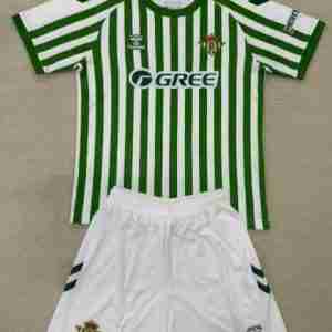 Equipacion Real Betis Conjunto Niños Final Conference League Especial 2025 2026