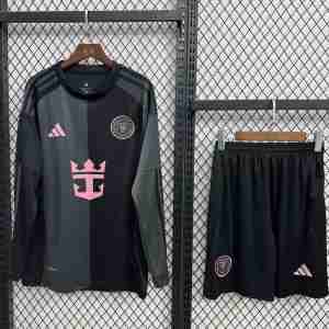 Tailandia Conjunto Equipacion Inter Miami Primera Manga Larga 2025 2026