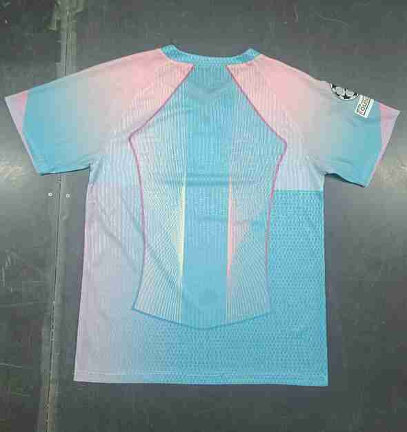 Tailandia Equipacion FC Barcelona Especial 2025 2026 Azul Rosa_1