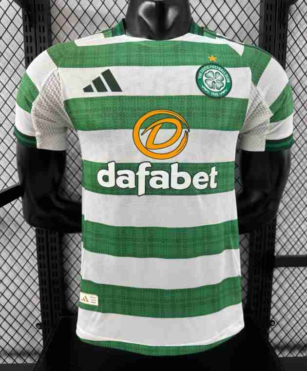 Versión Jugador Equipacion Celtic Glasgow Primera 2025 2026