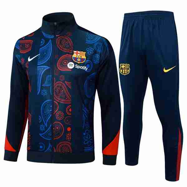 Chandal Barcelona 2025-2026 Azul Rojo 2