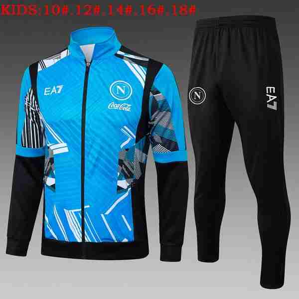 Ninos Chandal Napoli 2025-2026 Azul
