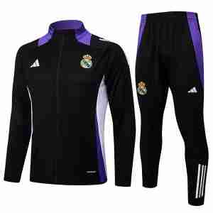 Chandal Real Madrid 2025 2026  Negro Purpura
