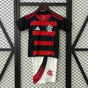 Equipacion Flamengo Conjunto Niños Primera 2025 2026