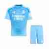 Equipacion Real Madrid Conjunto Niños Portero 2025 26 Azul