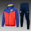 Rompevientos Bayern Munich Conjunto 2025 2026 Azul Rojo
