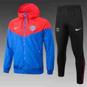 Rompevientos Paris Saint Germain Conjunto 2025 2026 Rojo Azul
