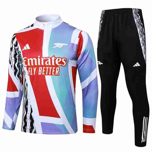 Sudadera De Training Arsenal 2025-2026 Azul Rojo