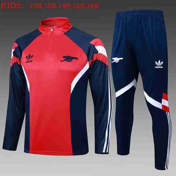 Ninos Sudadera De Training Arsenal 2025-2026 Rojo Azul