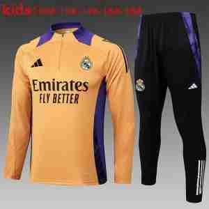 Sudadera De Training Ninos Real Madrid 2025 2026 Amarillo