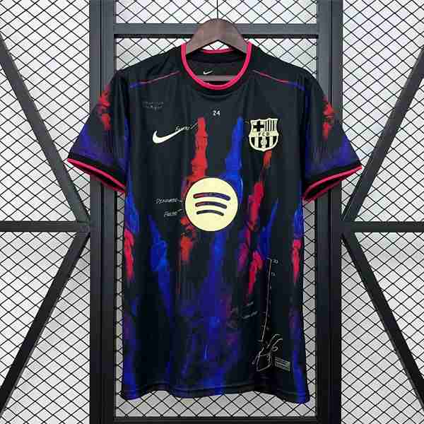 Camiseta Barcelona Special Edition 2025-2026 Negro Rojo