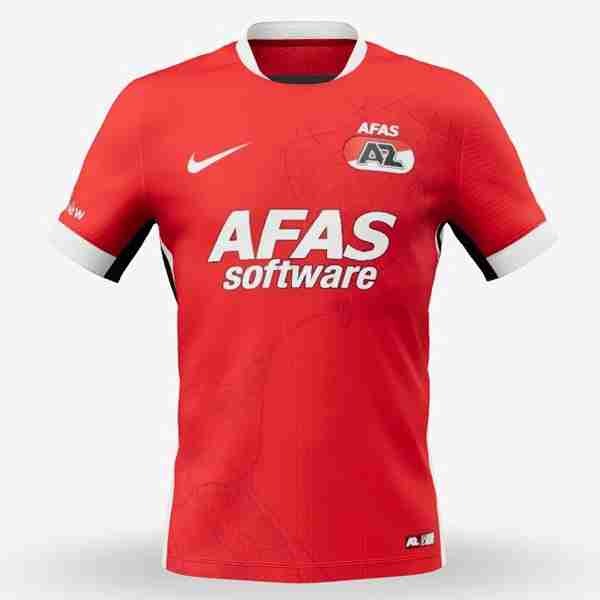 Tailandia Camiseta AZ Alkmaar 1ª 2025-2026 Tailandia Equipacion AZ Alkmaar Primera 2025 2026