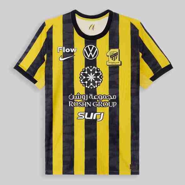 Tailandia Camiseta Al-Ittihad FC 1ª 2025-2026 Tailandia Equipacion Al Ittihad FC Primera 2025 2026