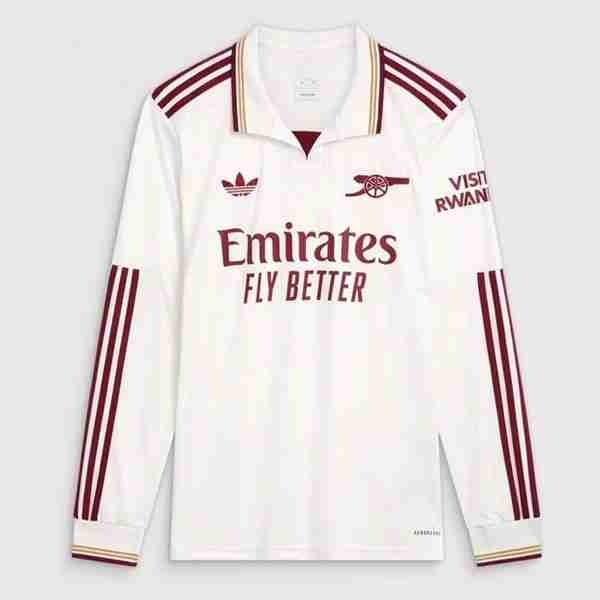 Tailandia Camiseta Arsenal 3ª ML 2025-2026 Tailandia Equipacion Arsenal Tercera Manga Larga 2025 2026
