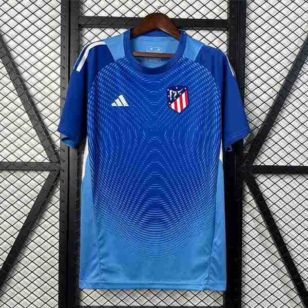 Tailandia Camiseta Atletico Madrid Portero 2025-2026 Azul Tailandia Equipacion Atlético De Madrid Portero 2025 2026 Azul