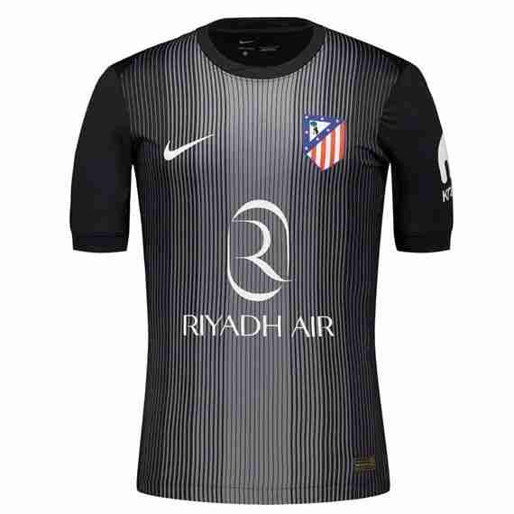 Tailandia Camiseta Atletico Madrid Portero 2025-2026 Gris Tailandia Equipacion Atlético De Madrid Portero 2025 2026 Gris