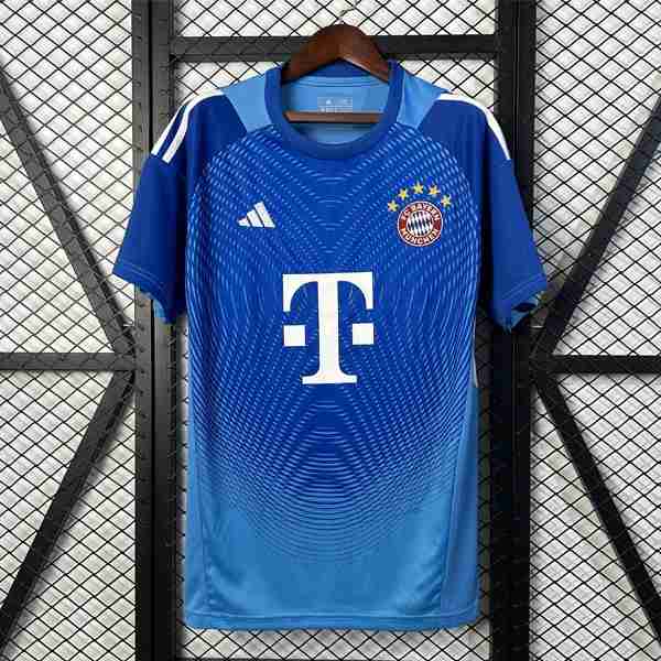 Tailandia Camiseta Bayern Munich Portero 2025-2026 Azul Tailandia Equipacion Bayern Munich Portero 2025 2026 Azul