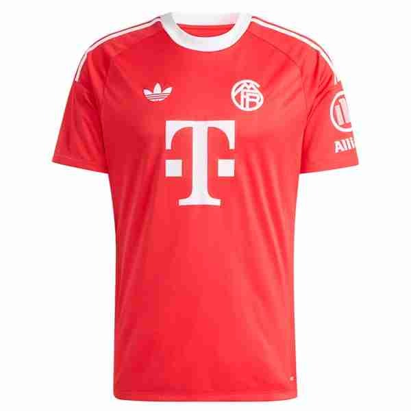 Tailandia Camiseta Bayern Munich UCL 2025-2026 Rojo Tailandia Equipacion Bayern Munich Portero 2025 2026 Rojo