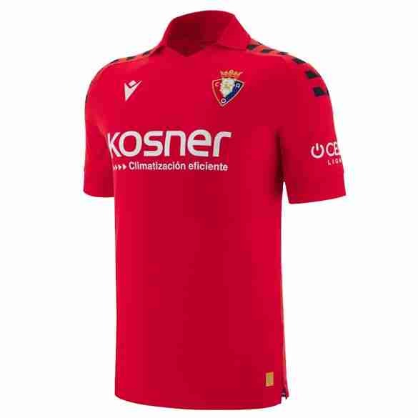 Tailandia Camiseta CA Osasuna 1ª 2025-2026 Tailandia Equipacion CA Osasuna Primera 2025 2026