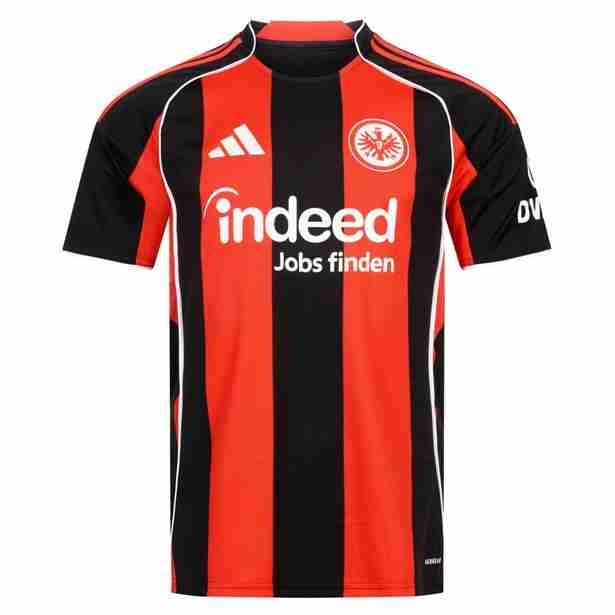 Tailandia Camiseta Eintracht Frankfurt 1ª 2025-2026 Tailandia Equipacion Eintracht Frankfurt Primera 2025 2026
