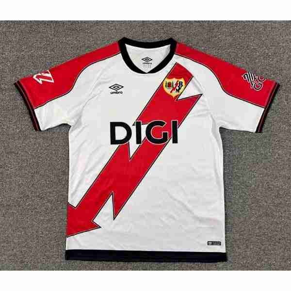 Tailandia Camiseta Rayo Vallecano 1ª 2025-2026 Tailandia Equipacion Rayo Vallecano Primera 2025 2026
