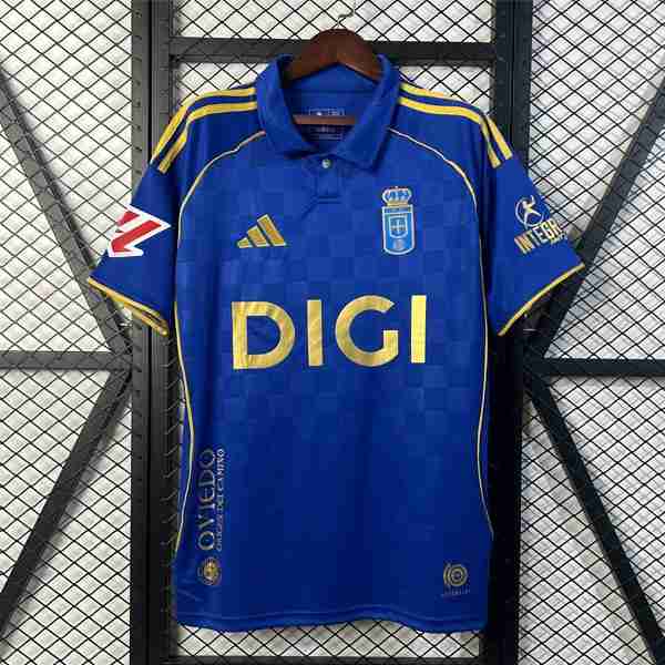 Tailandia Camiseta Real Oviedo 1ª 2025-2026 Tailandia Equipacion Real Oviedo Primera 2025 2026