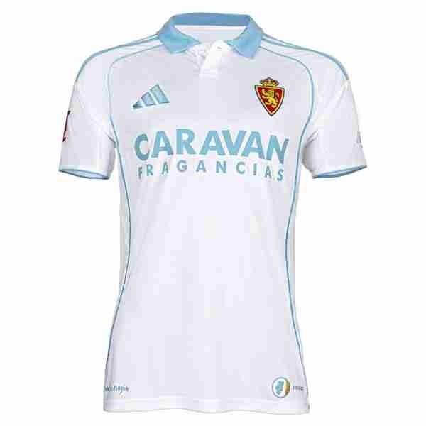 Tailandia Camiseta Real Zaragoza 1ª 2025-2026 Tailandia Equipacion Real Zaragoza Primera 2025 2026