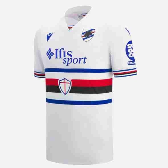 Tailandia Camiseta Sampdoria 2ª 2025-2026 Tailandia Equipacion Sampdoria Segunda 2025 2026