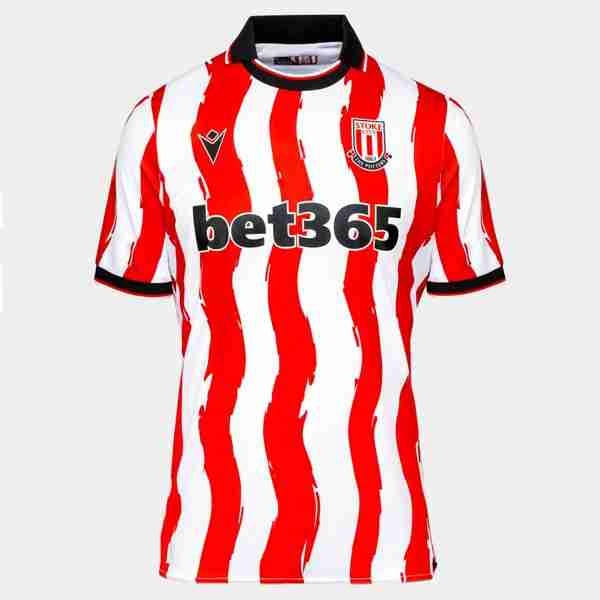 Tailandia Camiseta Stoke City 1ª 2025-2026 Tailandia Equipacion Stoke City Primera 2025 2026