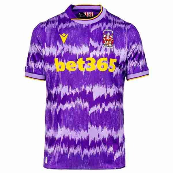 Tailandia Camiseta Stoke City 2ª 2025-2026 Tailandia Equipacion Stoke City Segunda 2025 2026