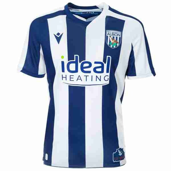 Tailandia Camiseta West Brom 1ª 2025-2026 Tailandia Equipacion West Brom Primera 2025 2026