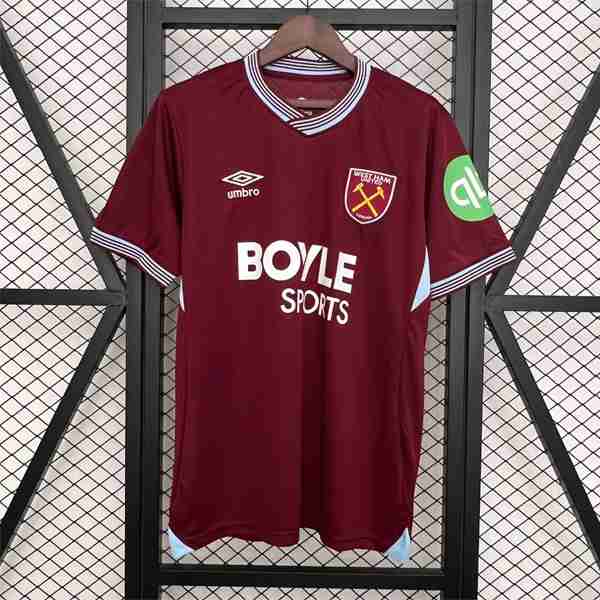 Tailandia Camiseta West Ham United 1ª 2025-2026 Tailandia Equipacion West Ham United Primera 2025 2026