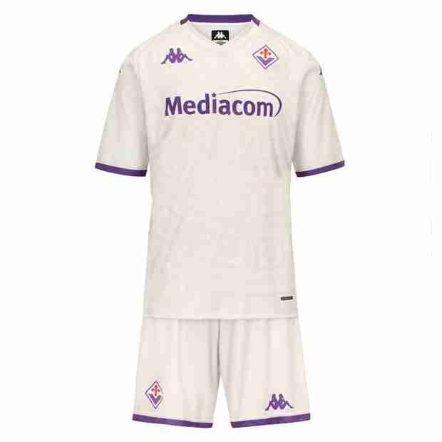 Camiseta Fiorentina 2ª Niño 2025-2026 Equipacion ACF Fiorentina Conjunto Niños Segunda 2025 2026