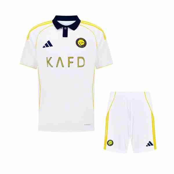 Camiseta Al-Nassr FC 3ª Niño 2025-2026 Equipacion Al-Nassr FC Conjunto Niños Tercera 2025 2026