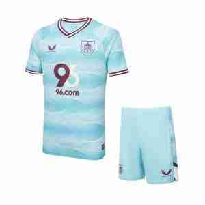 Equipacion Burnley FC Conjunto Niños Segunda 2025 2026