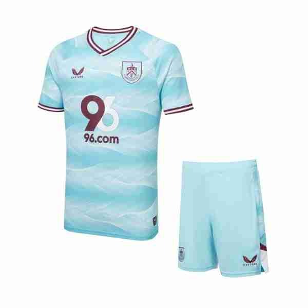 Camiseta Burnley 2ª Niño 2025-2026 Equipacion Burnley FC Conjunto Niños Segunda 2025 2026