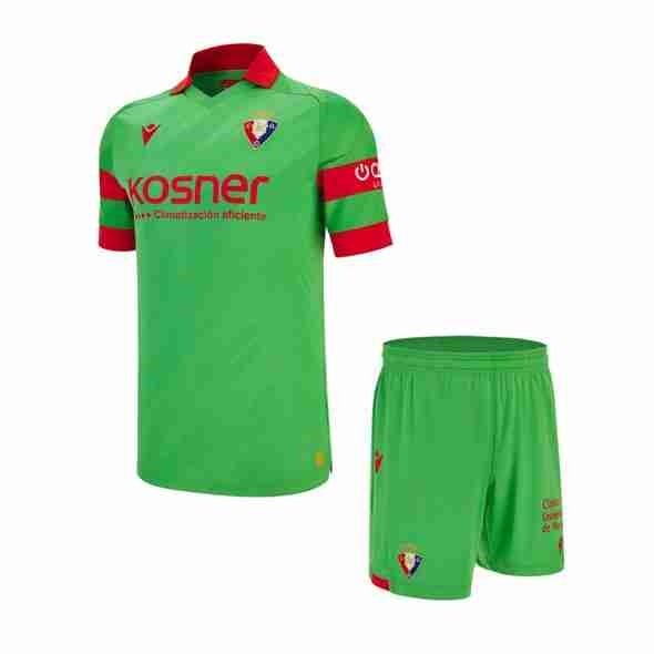 Camiseta CA Osasuna 2ª Niño 2025-2026 Equipacion CA Osasuna Conjunto Niños Segunda 2025 2026