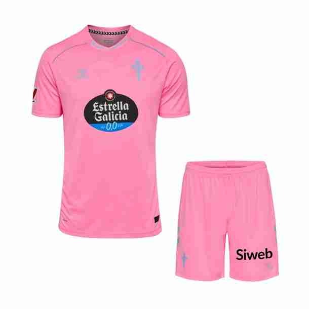 Camiseta Celta de Vigo 3ª Niño 2025-2026 Equipacion Celta De Vigo Conjunto Niños Tercera 2025 2026