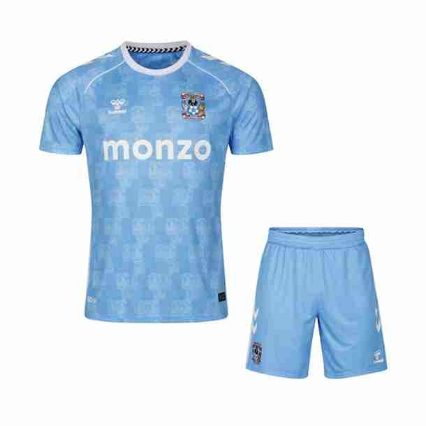 Camiseta Coventry City 1ª Niño 2025-2026 Equipacion Coventry City Conjunto Niños Primera 2025 2026