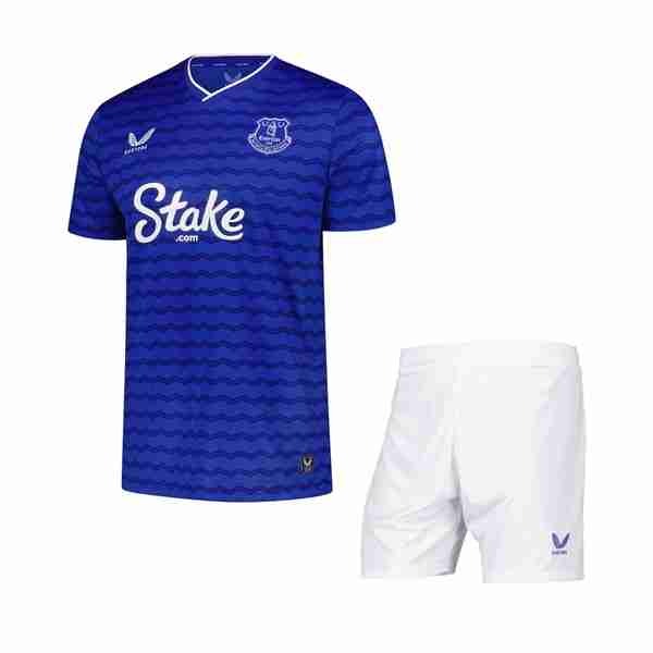 Camiseta Everton 1ª Niño 2025-2026 Equipacion Everton Conjunto Niños Primera 2025 2026