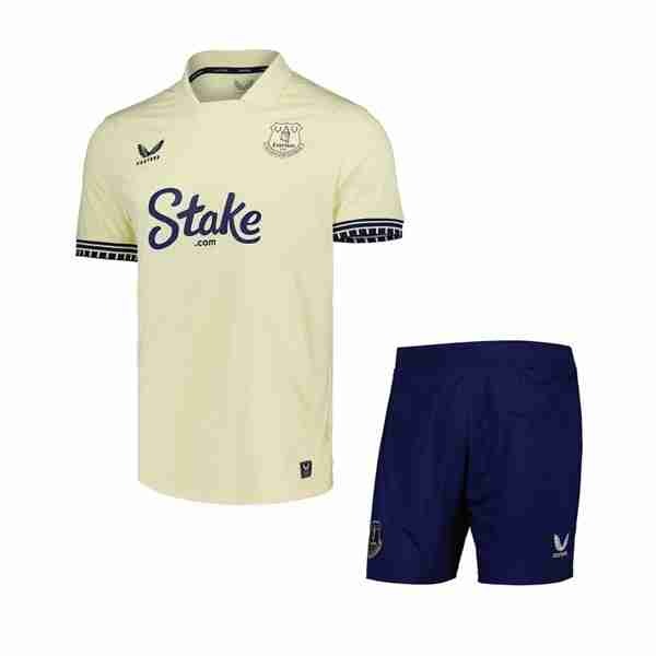 Camiseta Everton 2ª Niño 2025-2026 Equipacion Everton Conjunto Niños Segunda 2025 2026